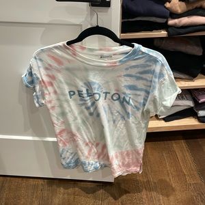 Peloton tie dye tee
